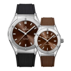 Đồng Hồ Cặp Đôi Dây Cao Su Carnival 8168-VT-DCS-N