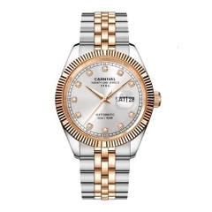 Đồng Hồ Nam Dây Thép Carnival 8131G-CH-T Automatic - Kính Sapphire - Size 41mm