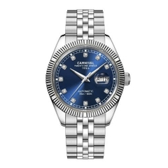 Đồng Hồ Nam Dây Thép Carnival 8131G-VT-X Automatic - Kính Sapphire - Size 41mm