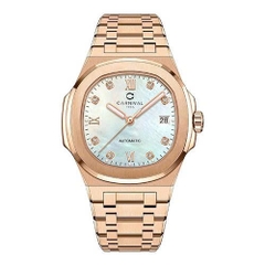 Đồng Hồ Nam Dây Thép Carnival 8160G-VH Xà Cừ - Automatic - Kính Sapphire - Size 41mm