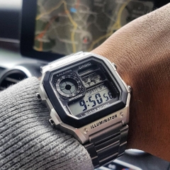 CASIO WORLDTIME AE-1200WHD-1A | PIN 10 NĂM | AE-1200WHD-1AVDF