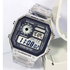 CASIO WORLDTIME AE-1200WHD-1A | PIN 10 NĂM | AE-1200WHD-1AVDF