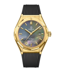 Đồng Hồ Nam Dây Cao Su Carnival 8168G-VV-DCS-DK Xà Cừ - Automatic - Kính Sapphire - Size 42mm
