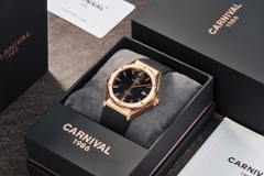 Đồng Hồ Nam Dây Cao Su Carnival 8168G-VH-DCS-D Automatic - Kính Sapphire - Size 42mm