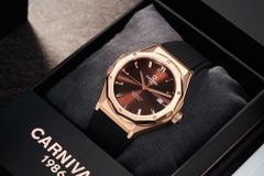 Đồng Hồ Nam Dây Cao Su Carnival 8168G-VH-DCS-N Automatic - Kính Sapphire - Size 42mm