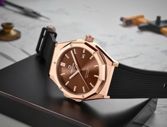 Đồng Hồ Nam Dây Cao Su Carnival 8168G-VH-DCS-N Automatic - Kính Sapphire - Size 42mm