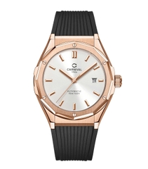 Đồng Hồ Nam Dây Cao Su Carnival 8168G-VH-DCS-T Automatic - Kính Sapphire - Size 42mm