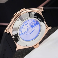 Đồng Hồ Nam Dây Cao Su Carnival 8168G-VH-DCS-T Automatic - Kính Sapphire - Size 42mm