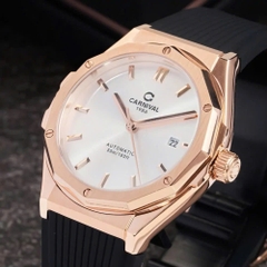 Đồng Hồ Nam Dây Cao Su Carnival 8168G-VH-DCS-T Automatic - Kính Sapphire - Size 42mm