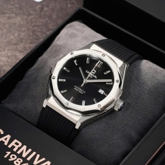 Đồng Hồ Nam Dây Cao Su Carnival 8168G-VT-DCS-D Automatic - Kính Sapphire - Size 42mm