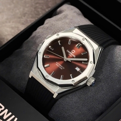 Đồng Hồ Nam Dây Cao Su Carnival 8168G-VT-DCS-N Automatic - Kính Sapphire - Size 42mm