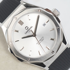 Đồng Hồ Nam Dây Cao Su Carnival 8168G-VT-DCS-T Automatic - Kính Sapphire - Size 42mm