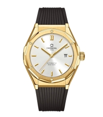 Đồng Hồ Nam Dây Cao Su Carnival 8168G-VV-DCS-T Automatic - Kính Sapphire - Size 42mm