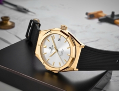 Đồng Hồ Nam Dây Cao Su Carnival 8168G-VV-DCS-T Automatic - Kính Sapphire - Size 42mm