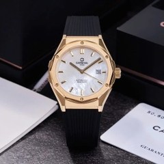 Đồng Hồ Nam Dây Cao Su Carnival 8168G-VV-DCS-TK Xà Cừ - Automatic - Kính Sapphire - Size 42mm