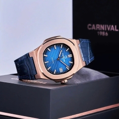 Đồng Hồ Nam Dây Da Carnival Nautilus 8108G1-VH-DD-X - Automatic - Kính Sapphire - Size 41mm