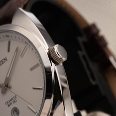 Đồng Hồ Nam Dây Da Citizen Quartz BI5090-09A- Size 42mm
