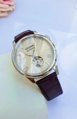 Đồng Hồ Nam Dây Da Citizen Automatic NH9130-17A - Kính Sapphire - Size 40mm