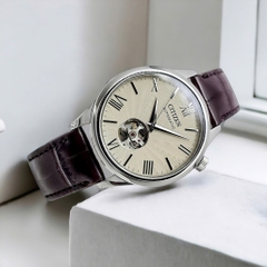 Đồng Hồ Nam Dây Da Citizen Automatic NH9130-17A - Kính Sapphire - Size 40mm