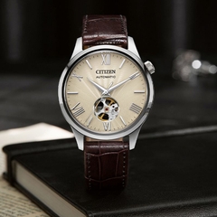 Đồng Hồ Nam Dây Da Citizen Automatic NH9130-17A - Kính Sapphire - Size 40mm