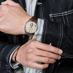 Đồng Hồ Nam Dây Da Citizen Automatic NH9130-17A - Kính Sapphire - Size 40mm