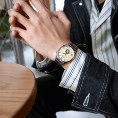 Đồng Hồ Nam Dây Da Citizen Automatic NH9130-17A - Kính Sapphire - Size 40mm