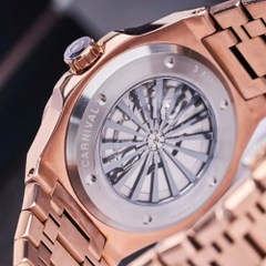 Đồng Hồ Nam Dây Thép Carnival Nautilus 8108G1-VH-N Automatic - Kính Sapphire - Size 41mm