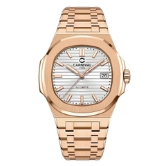 Đồng Hồ Nam Dây Thép Carnival Nautilus 8108G1-VH-D Automatic - Kính Sapphire - Size 41mm