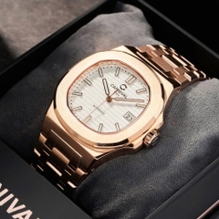 Đồng Hồ Nam Dây Thép Carnival Nautilus 8108G1-VH-D Automatic - Kính Sapphire - Size 41mm