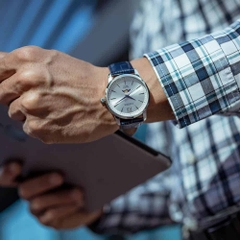 Đồng Hồ Nam Dây Da Citizen Quartz AK5000-03A Moonphase - Size 42mm