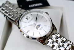 Đồng Hồ Nam Dây Thép Citizen Quartz AK5000-54A Moonphase - Size 42mm