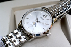 Đồng Hồ Nam Dây Thép Citizen Quartz AK5000-54A Moonphase - Size 42mm