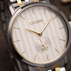 Đồng Hồ Nam Dây Thép Citizen Quartz BE9174-55A Demi Gold - Size 39mm