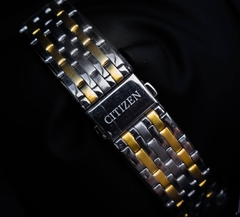 Đồng Hồ Nam Dây Thép Citizen Quartz BE9174-55E Demi Gold - Size 39mm