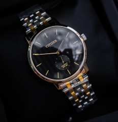 Đồng Hồ Nam Dây Thép Citizen Quartz BE9174-55E Demi Gold - Size 39mm