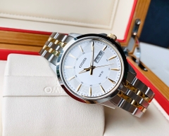 Đồng Hồ Nam Dây Thép Citizen Quartz BF2018-52A Demi Gold - Size 41mm