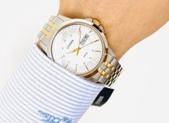 Đồng Hồ Nam Dây Thép Citizen Quartz BF2018-52A Demi Gold - Size 41mm