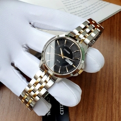 Đồng Hồ Nam Dây Thép Citizen Quartz BF2018-52E Demi Gold - Size 41mm