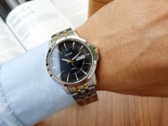 Đồng Hồ Nam Dây Thép Citizen Quartz BF2018-52E Demi Gold - Size 41mm