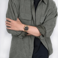 Đồng Hồ Nam Dây Thép Citizen Quartz BF2022-55H - Size 41mm