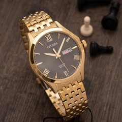 Đồng Hồ Nam Dây Thép Citizen Quartz BF2022-55H - Size 41mm