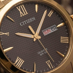 Đồng Hồ Nam Dây Thép Citizen Quartz BF2022-55H - Size 41mm