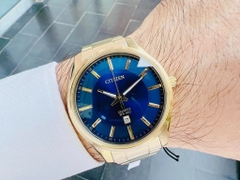 Đồng Hồ Nam Dây Thép Citizen Quartz BI1032-58L - Size 42mm