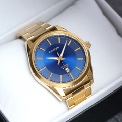 Đồng Hồ Nam Dây Thép Citizen Quartz BI1032-58L - Size 42mm