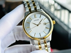 Đồng Hồ Nam Dây Thép Citizen Quartz BI1054-55A - Size 40mm