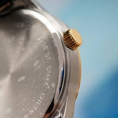 Đồng Hồ Nam Dây Thép Citizen Quartz BI1054-55A - Size 40mm