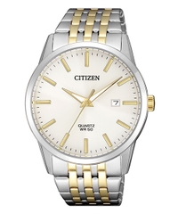Đồng Hồ Nam Dây Thép Citizen Quartz BI5006-81P Demi Gold - Size 39mm