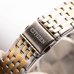 Đồng Hồ Nam Dây Thép Citizen Quartz BI5006-81P Demi Gold - Size 39mm