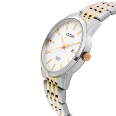 Đồng Hồ Nam Dây Thép Citizen Quartz BI5006-81P Demi Gold - Size 39mm