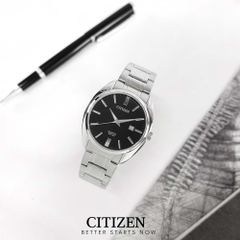 Đồng Hồ Nam Dây Thép Citizen Quartz BI5100-58E - Size 41mm